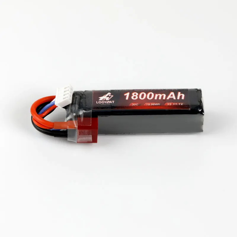Аккумулятор LOOYBAT airsoft BB Gun 1800 мАч 2S 7 4 V 30C Lipo Battery 3S 11 1 1800mAh перезаряжаемый литиевый аккумулятор