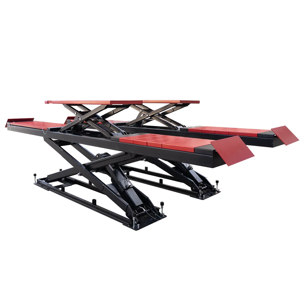 Wholesale discount equipped with positioning car lift scissors 220v hydraulic car lift for sale