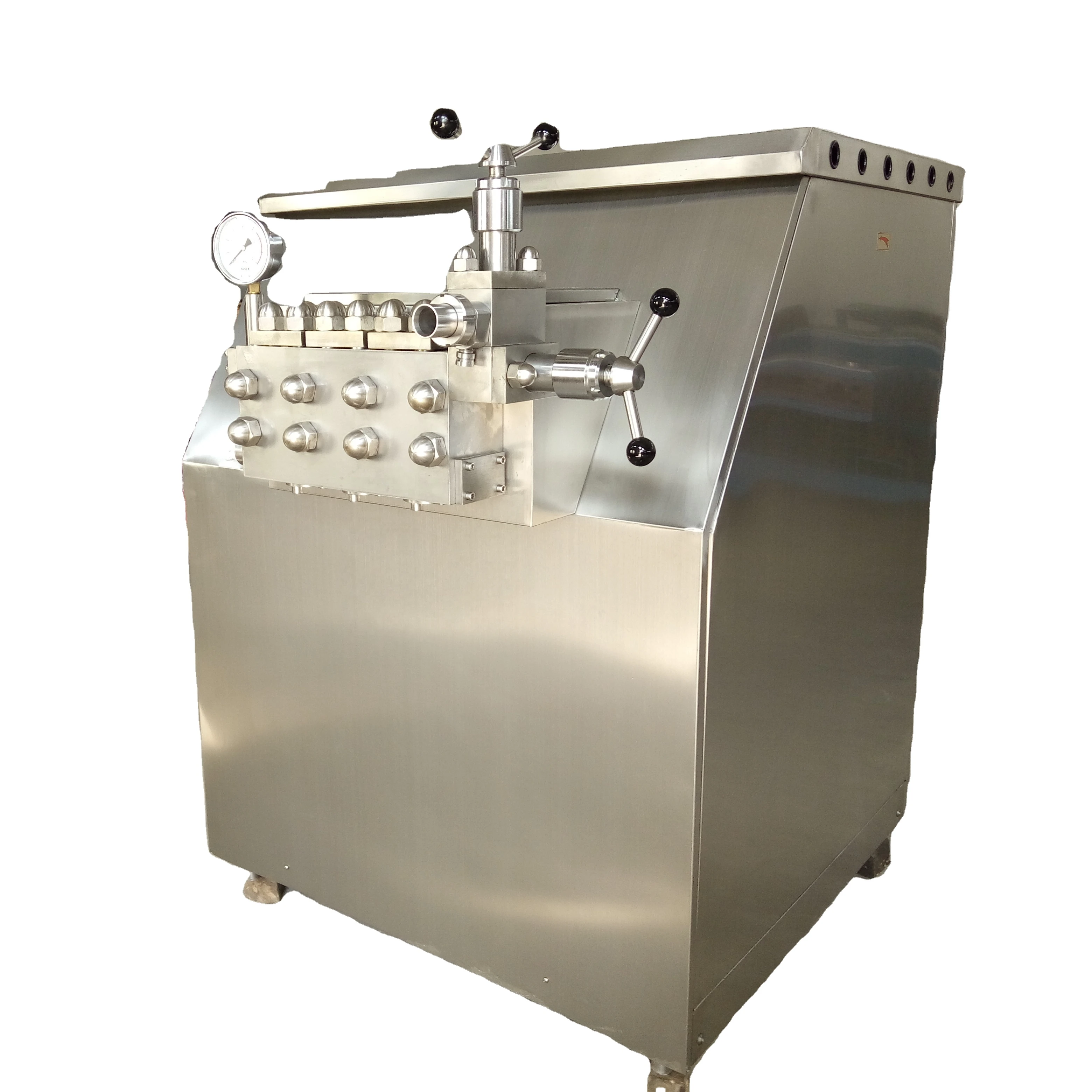 High Press 2.5MPa Homogenizer Used In Turnkey Pasteurized Milk Line