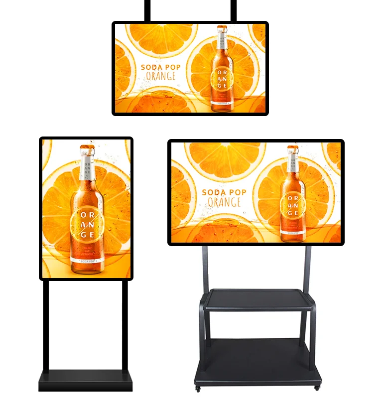 Наружный комнатный настенный вертикальный ЖК-дисплей с цифровым дисплеем