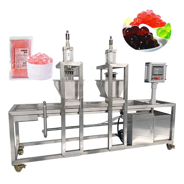 Automatical Popular popping boba perlas processing machine line