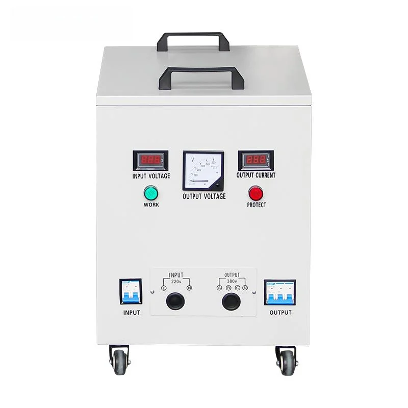 220v To 380v Step Up Transformer Inverter Voltage Converter High Power Single Phase To Three Phase Power 3 phase transformer