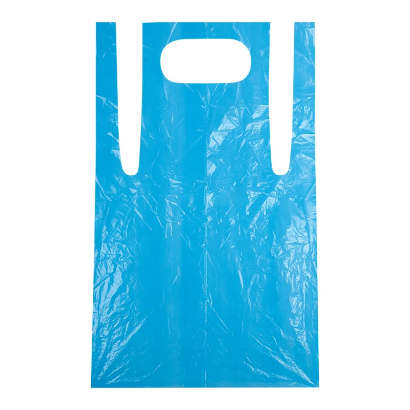 Household Kitchen Cleaning Apron High Quality Waterproof Plastic Sleeveless Apron With Waist