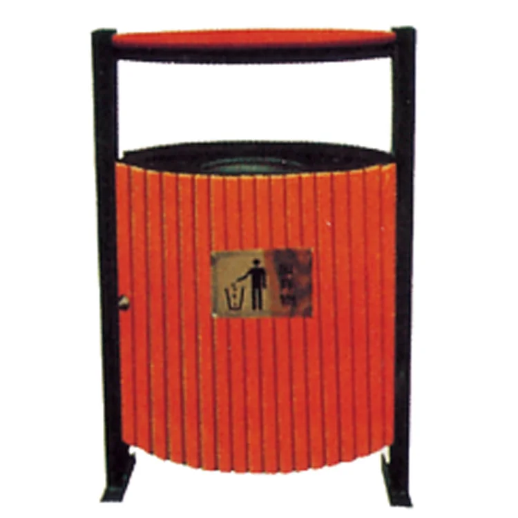 Factory supply discount price trash can 13 gallon recycling garbage bins bamboo bin in low