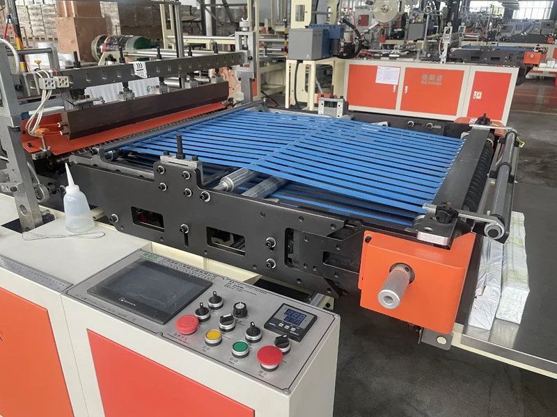 Computer Controlled PE Plastic DHL Courier Express Bag Machine side sealing express bag making machine