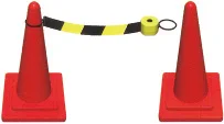 MARVEL Traffic Caution Safety Walk Retractable Warning Tape Barrier For Road Construction work