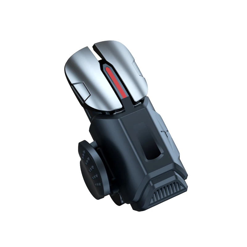 2022 High quality G21 Mechanical 6 finger control mobile game fire button controller joystick triggers for PUBG