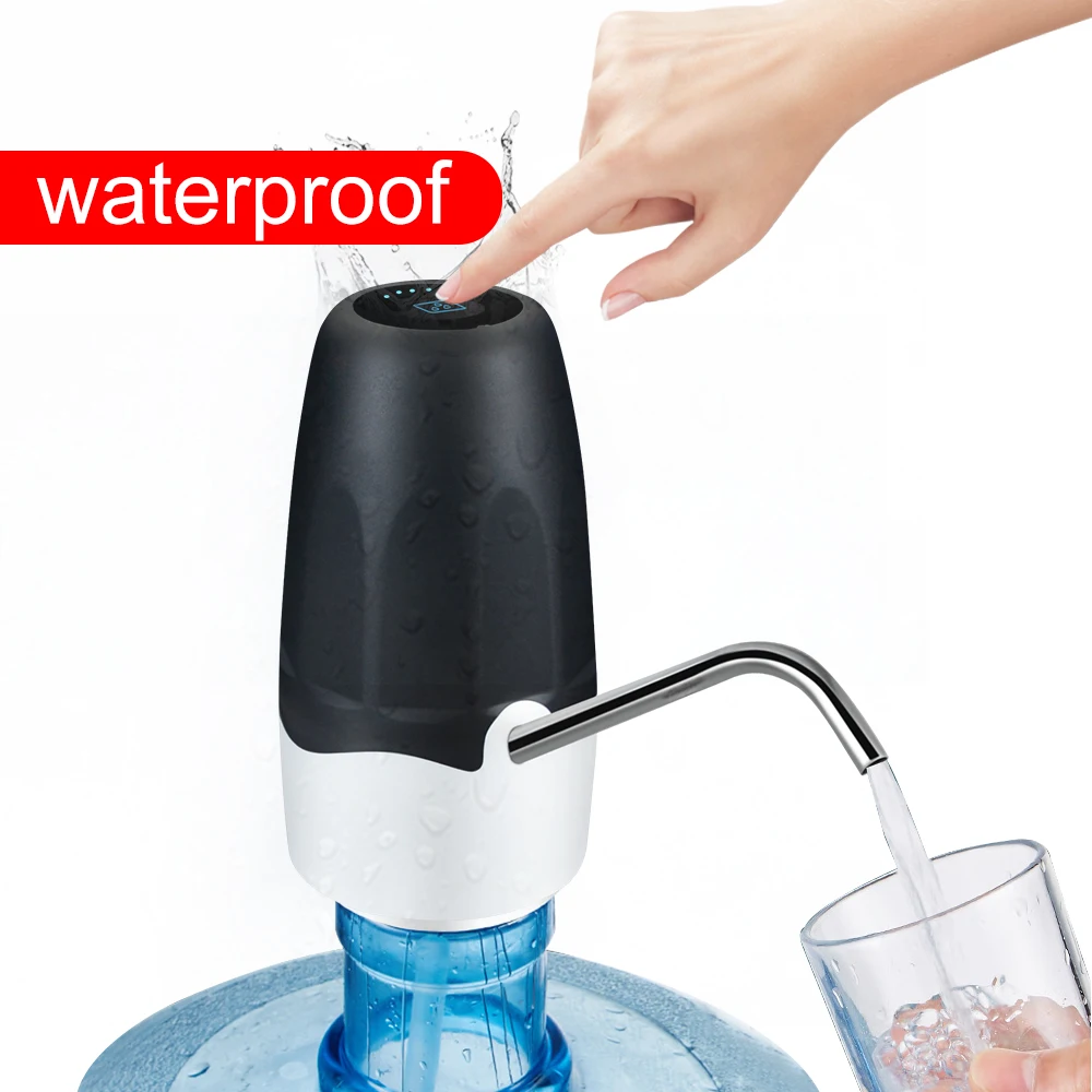 xiaohongbao new product waterproof usb rechargeable bottle water dispenser pump