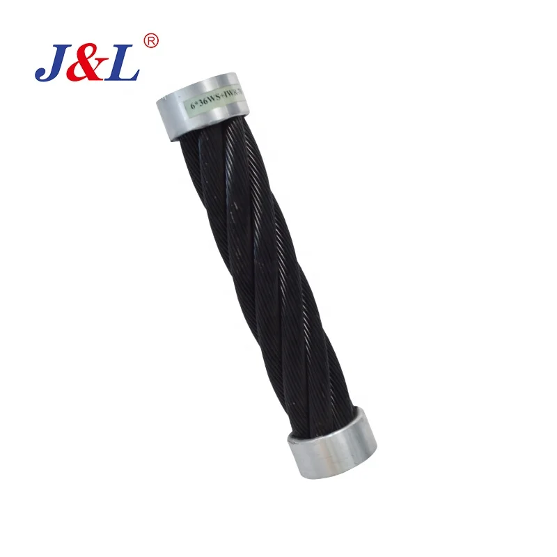 julisling 34X7+FC 36X7+IWS galvanized ungalvanized steel wire rope manufacturers OEM ODM