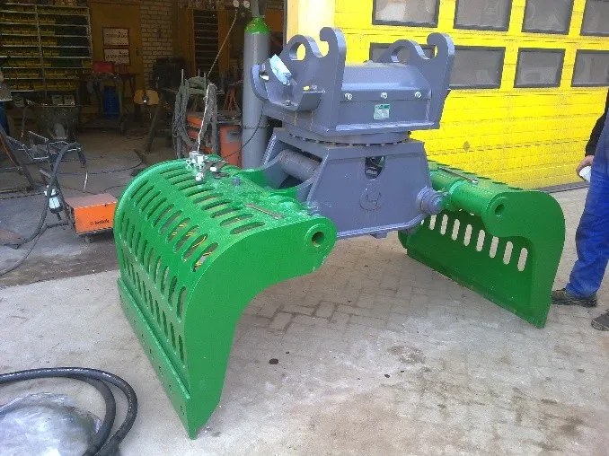 Monde Parker Motor Demolition Grab Sorting Stone Grab Demolition Grab for 7ton 8ton 9ton 10ton Excavator
