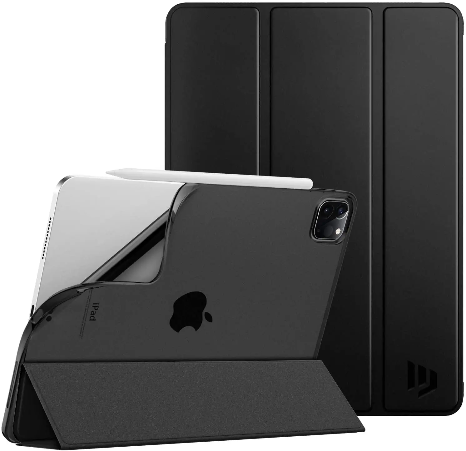 Оптовая продажа высококачественный чехол для нового iPad pro 12 9 2021 2020 с держателем карандашей умный планшета