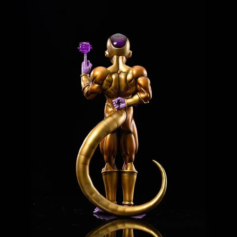 27cm A new form Black gold Frieza anime figure toys Defeat Goku action figure DBZ anime toys