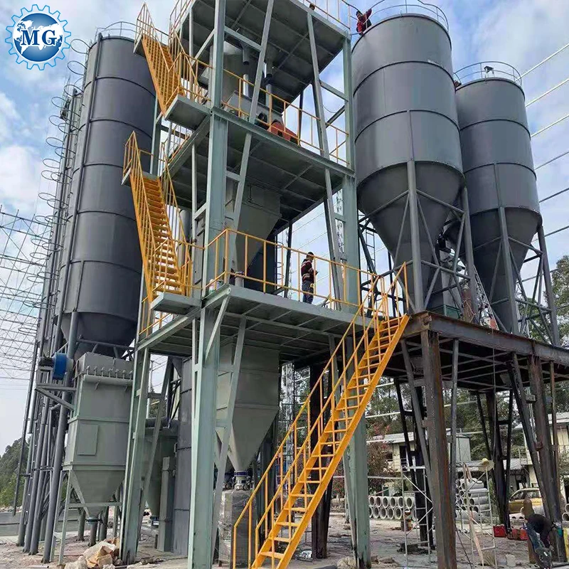 New Product Detachable Bolted Storage Silo Latest German Technology China Twin Shaft Mixer Powder Silo for Dry Mortar Plant