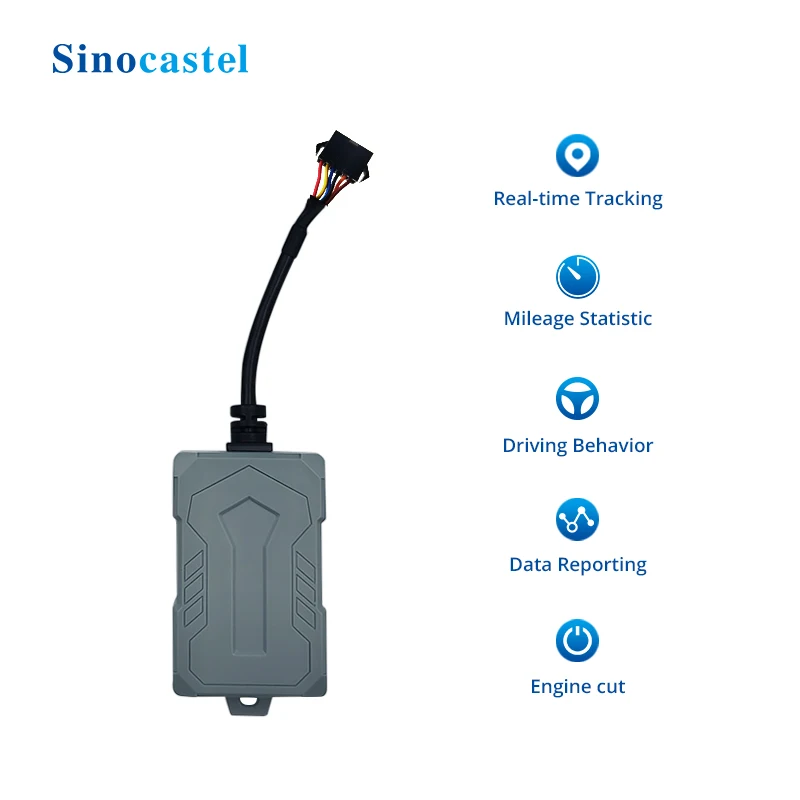 Sinocastel LT-163LSA 4G CAT1 wired gps tracker locator for Australian & south Africa