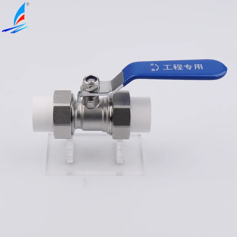 3/4IN 304 Stainless pvc Steel Ball Valve ss Ball Valve manufacturer Price High Quality Service Automatic Cleaning