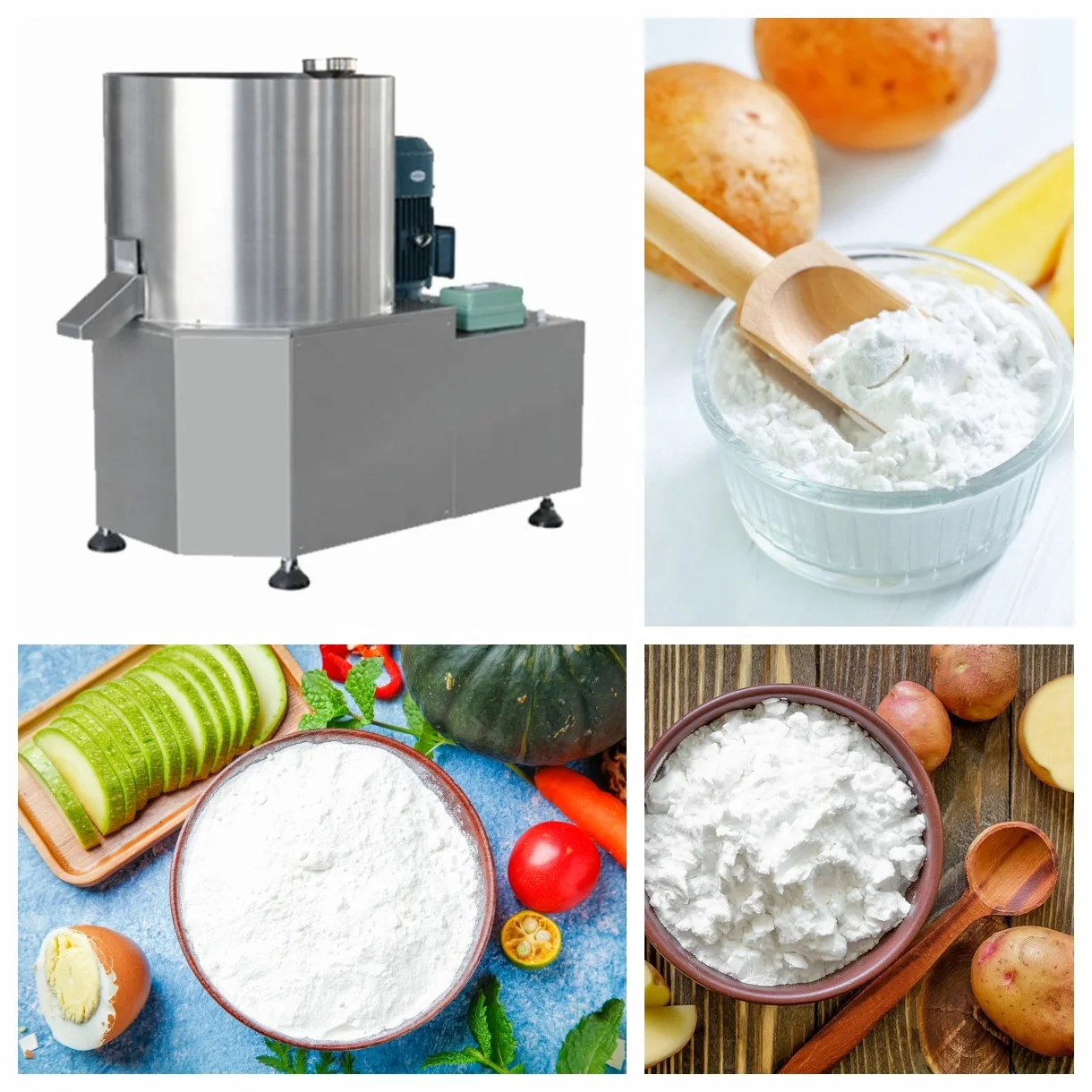 New tech modified corn processing modified starch production Line Modified starch making machine
