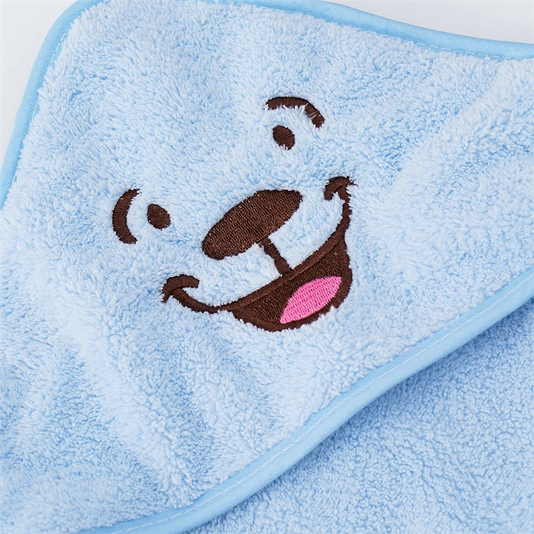
high quality wholesale market 100% cotton large towel coton big white custom baby hooded bath towels 