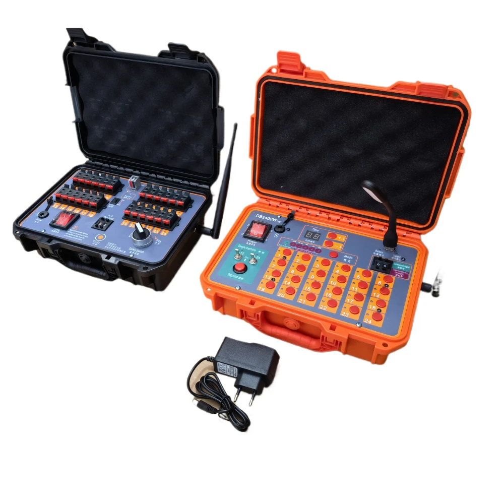 24 to 240 Cue remote control wire control fireworks firing system, Pyrotechnic ignition device, Fireworks firecracker