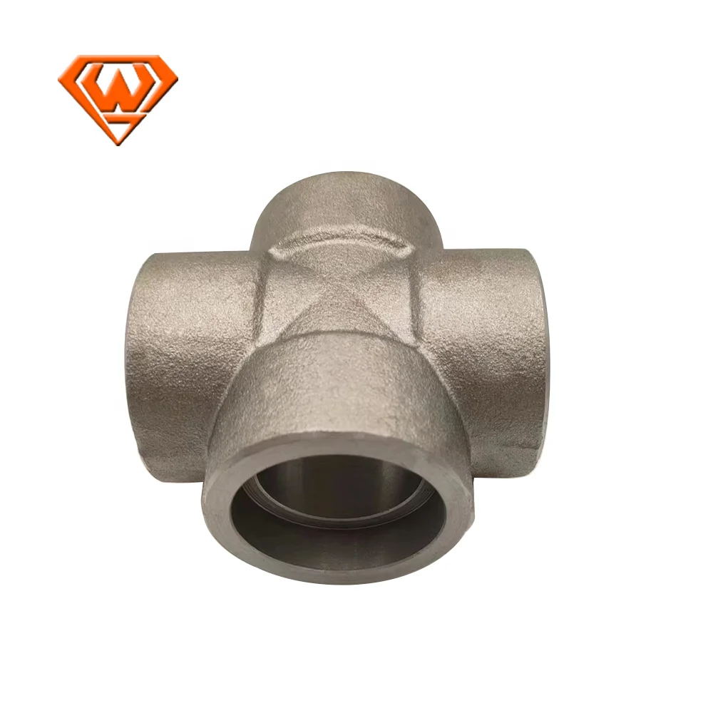 3000# 6000Lbs Cross A105N Forged High Pressure Tubing Fittings