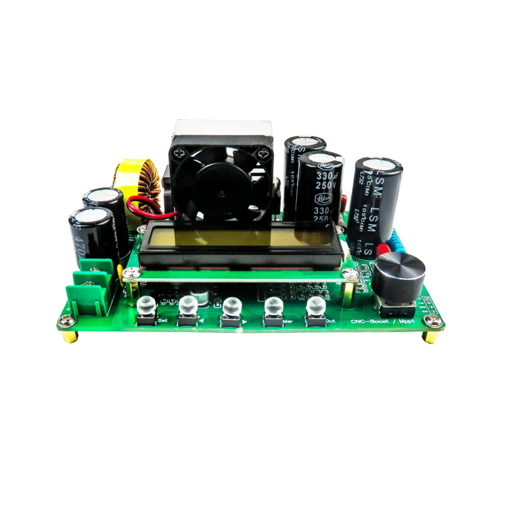 DPX800S DC-DC NC CV CC Booster Module CNC Boost 12V~120V 0-15A Adjustable MPPT Constant Voltage Current Module