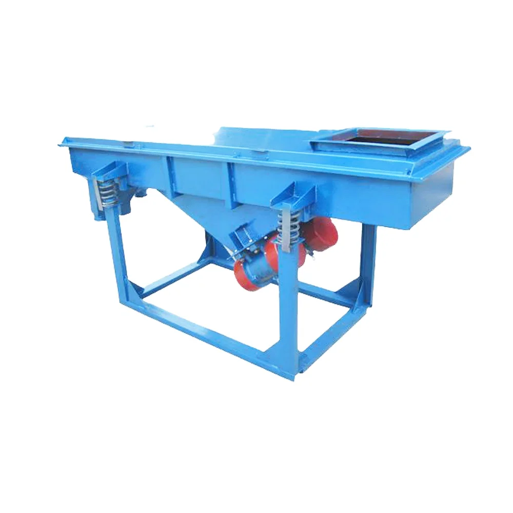 Grain linear vibrating equipment / Linear vibrating sorting sieve machine screen sieve