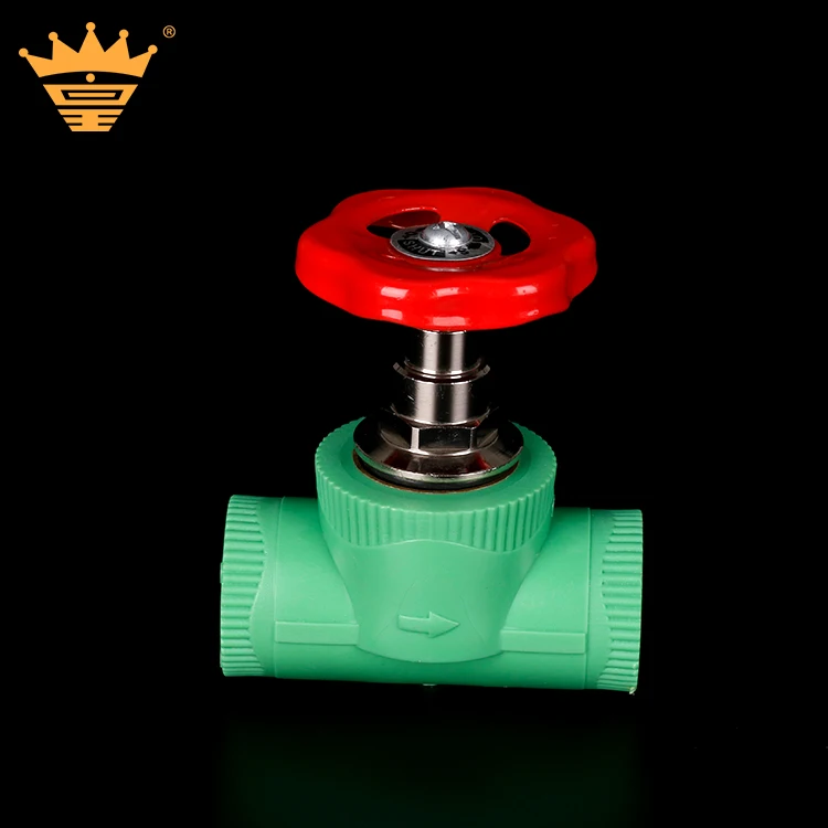 PPR Fittings High Pressure 25mm Ppr Stop Valve Industry Home Plumbing Ppr Pipe Fittings Stop Cock Valve
