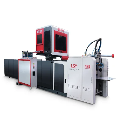 New style  visual positioning machine for box  making machine
