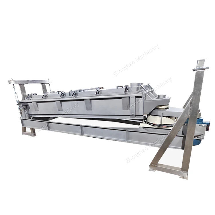Large output capacity sugar salt granulas vibrating sieve machine gyratory rotex screener