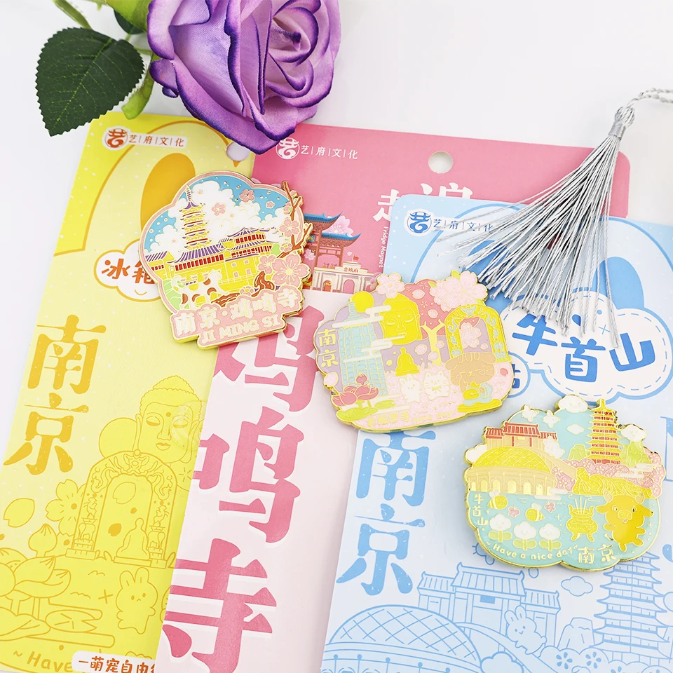 Factory Customized Tourist Souvenirs Refrigerator Magnets Personalized Cultural and Creative Fridge Magnets Hot Selling