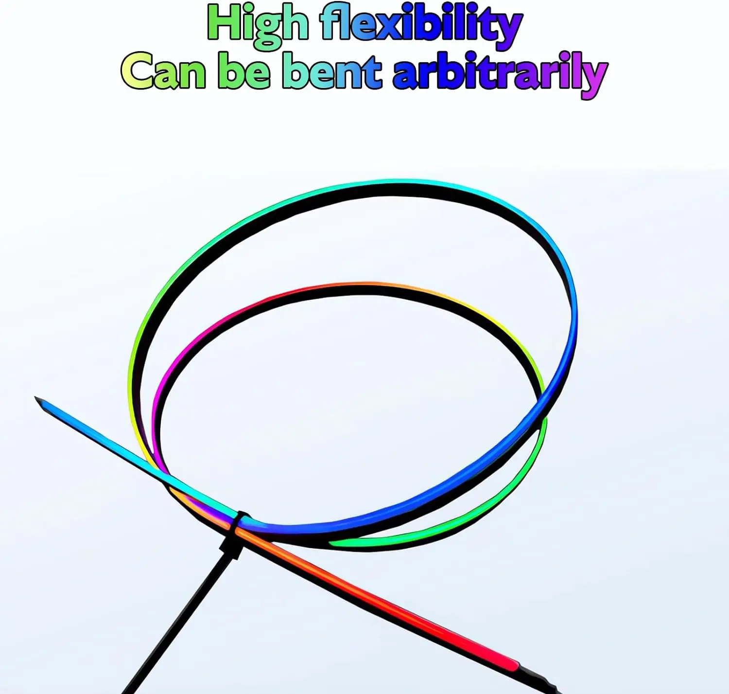 hot selling new design Car Acrylic LED Ambient Light Dream Color Chasing 1.1m Led Atmosphere Interior Decorative Light Strip