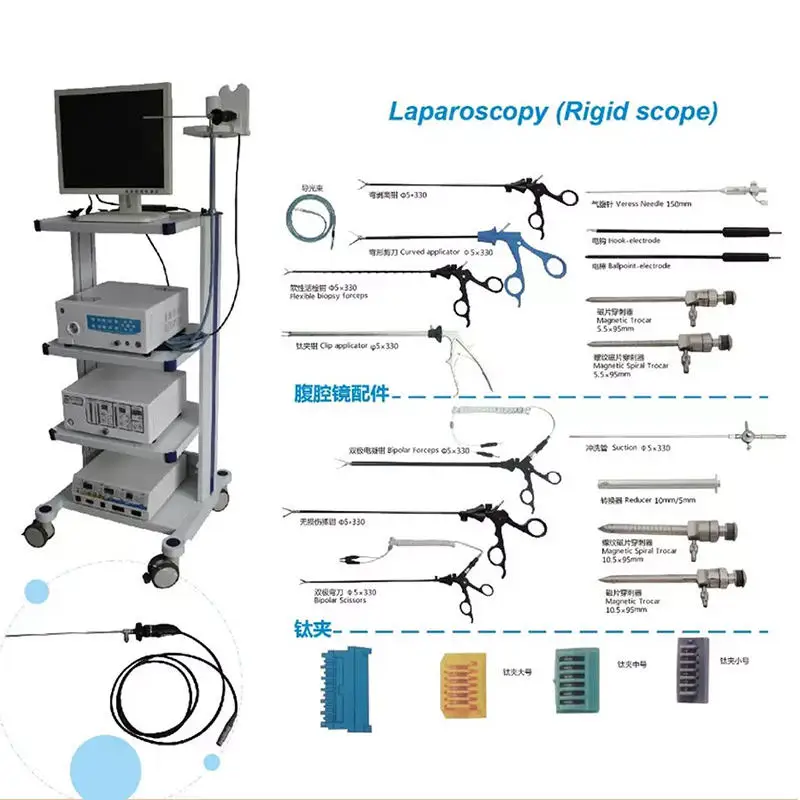 IN-PV9000 Professional Instrument Vet Medical Endoscope Portable Gastroscope Colonoscope For Veterinary Hospital