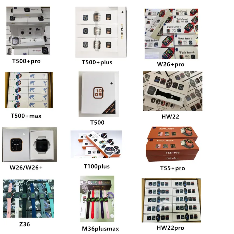 High Quality Health Tracker Hw19 Smartwatch Custom Wallpaper Wristband Waterproof 1.77 Full Screen Smart Watch