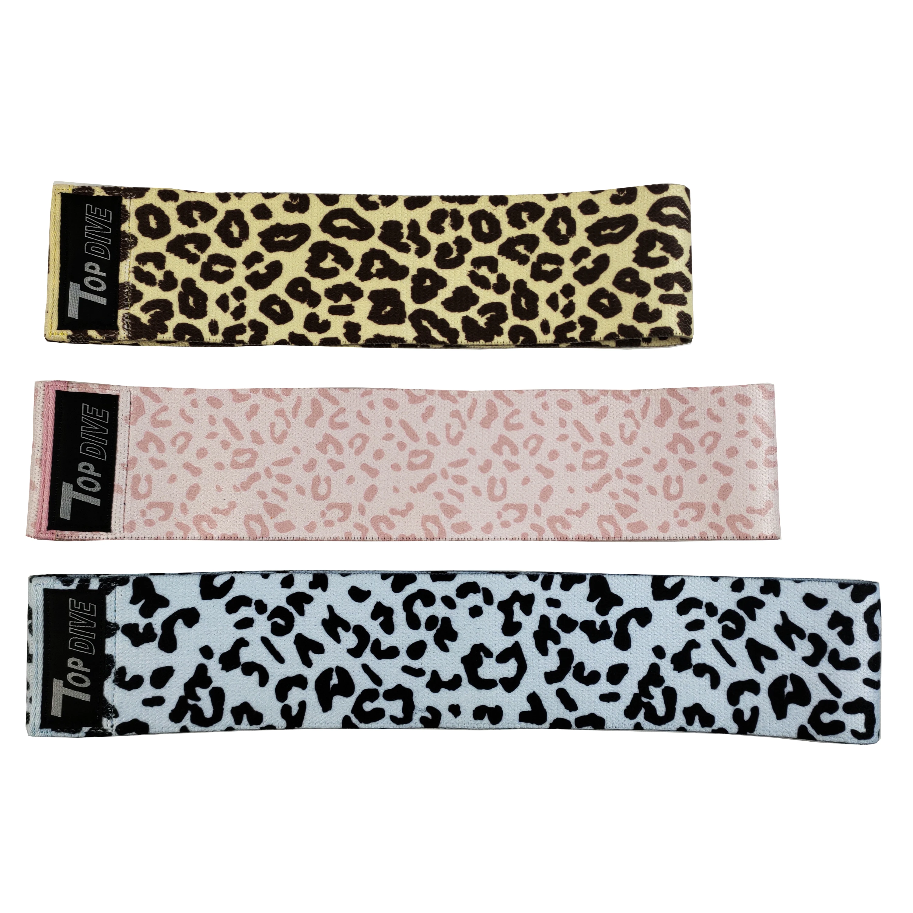 Custom Resistance Band Set Exercise Workout Bands for Women Men Stretch Booty Legs Pilates Flexbands