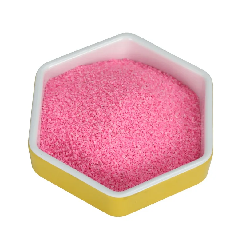 Factory wholesale dyed artificial color sand gold braown for art colored loose fine sand sale for decoration