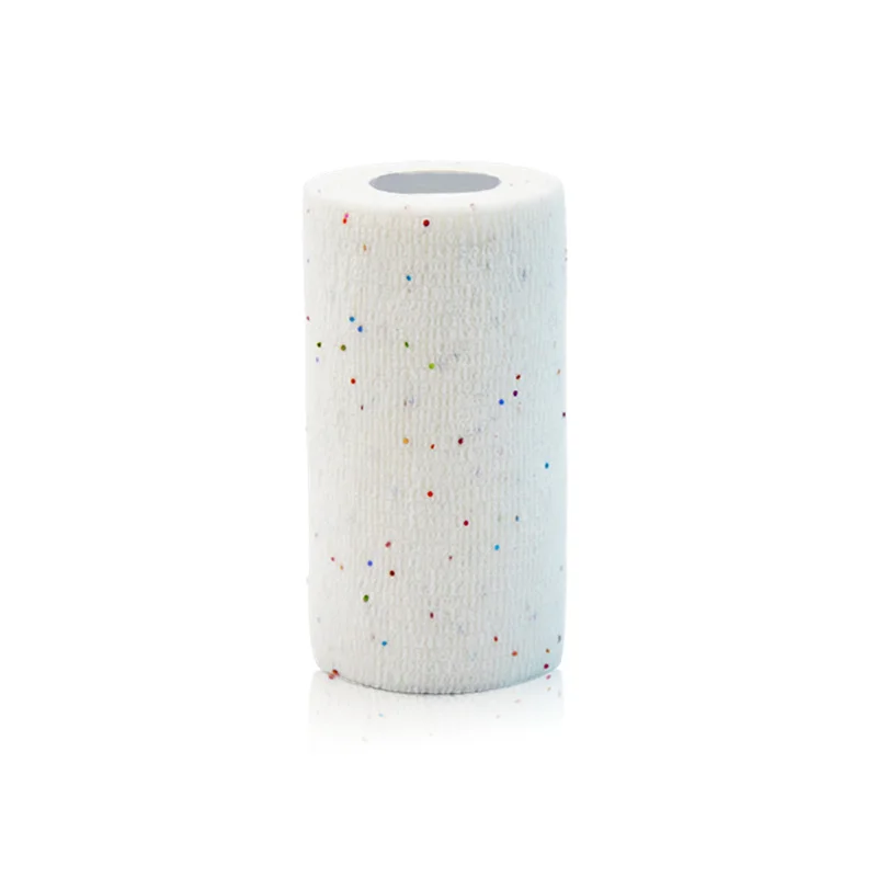 Premium Elastic Sports Bandage Self Adhesive Printed Elastic Tattoo Cohesive Bandages