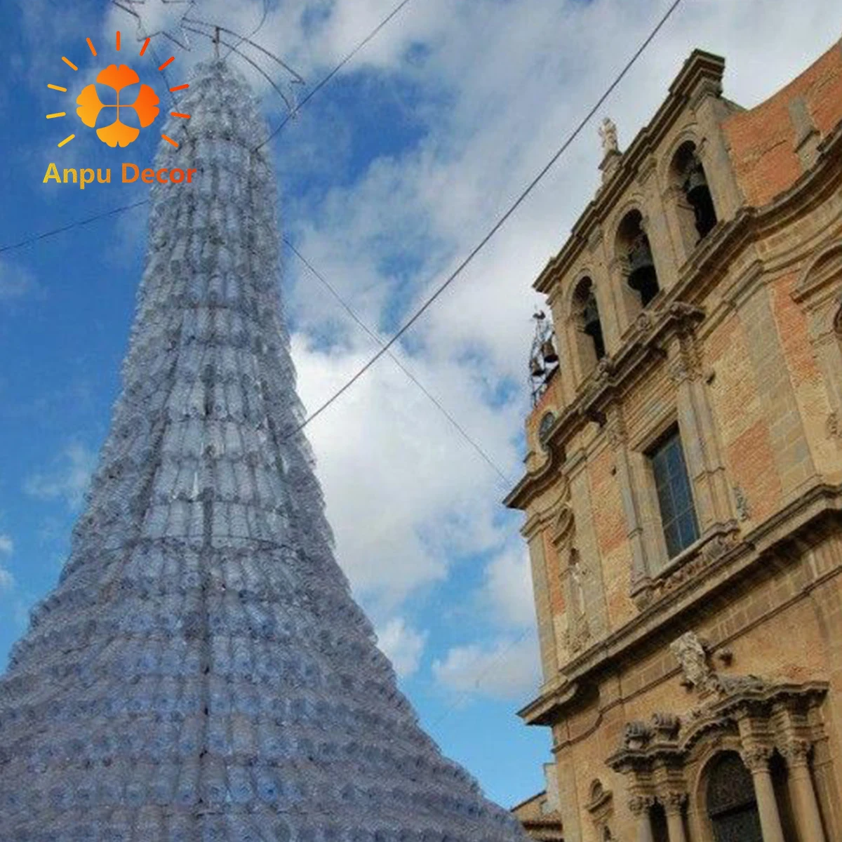 ANPU Decor Commercial Shopping Mall Creative Large Festival Street Decorative Outdoor Christmas Tree (Xmas)