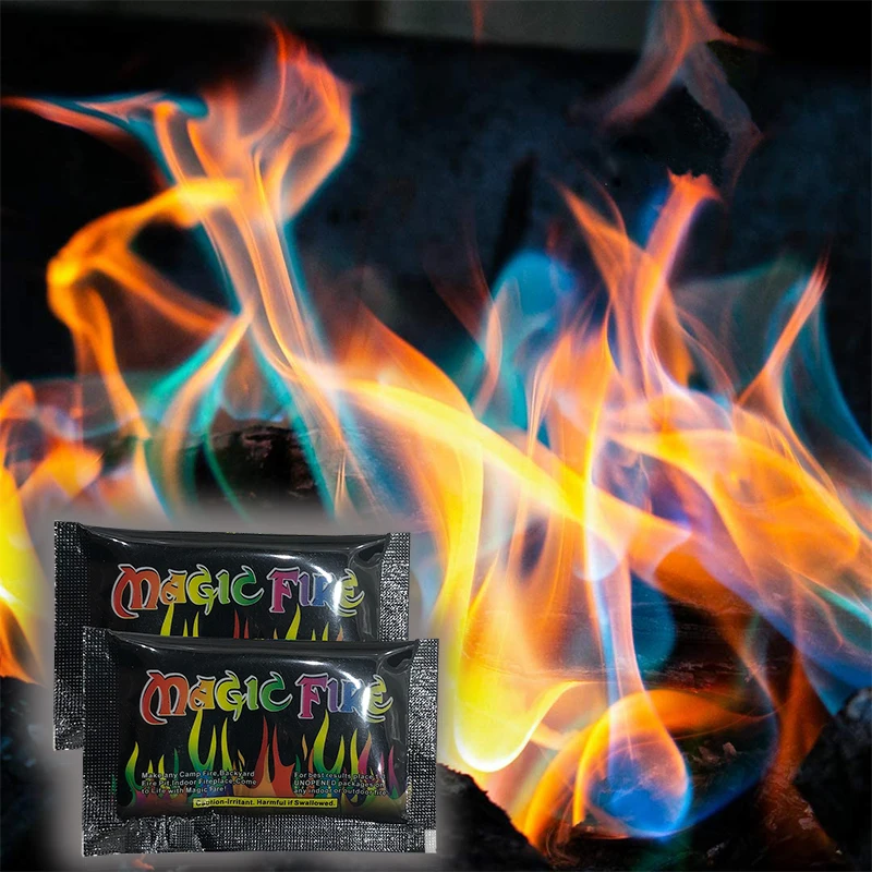 10 g  Creative toy color flame powder bonfire color change firework colorful magic flame powder