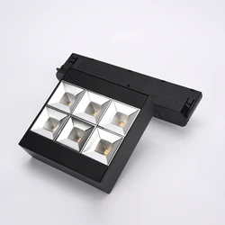 Focus light track rail Spotlights Cob 20w 30w Led Track lighting
