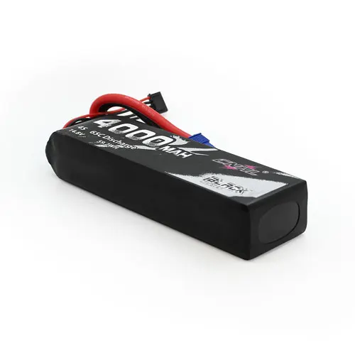 cnhl black series 4000mah 14.8v 4s 65c lipo battery with ec5 plug