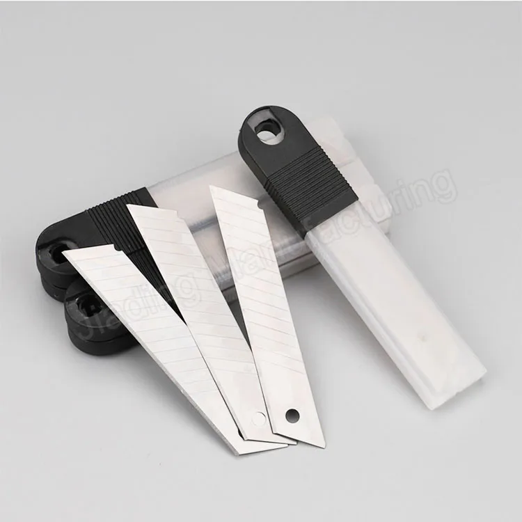 Snap Off Replacement Blade 9mm Car Wrap Vinyl Paper Cutter Utility Knife Cutting Tool Carbon Steel 60 80