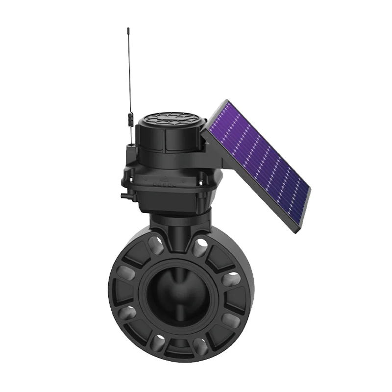 Lorawan LoRa Baterry управляемый пластиковый UPVC CPVC PP Pph PVDF пластинчатый клапан-бабочка