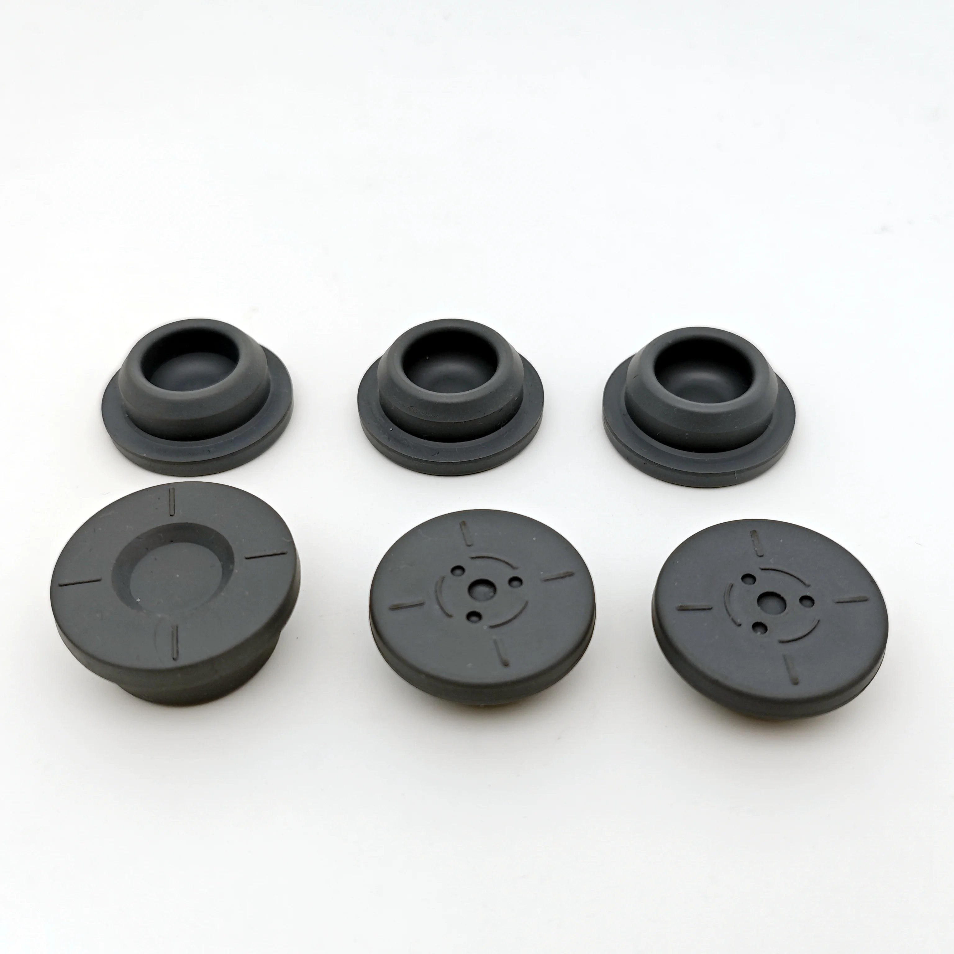 factory price 13mm 20mm Pharmaceutical Butyl Rubber Stopper for Injection Vials