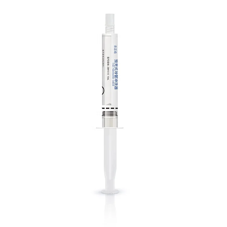 Disposable Medical Pre-Filled Saline Flush Syringe