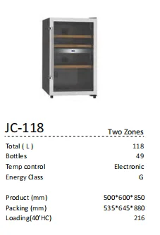 Freestanding Wine Chiller Coolers Mult Zones Wine Cooler Beverage Cooler Wine Refrigerator