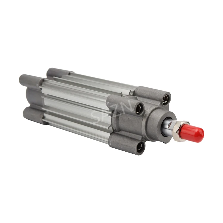 
Europe CP96 China Built-in Magnetic Ring Type Pneumatic Square Cover Compressed Standard Air Cylinder 
