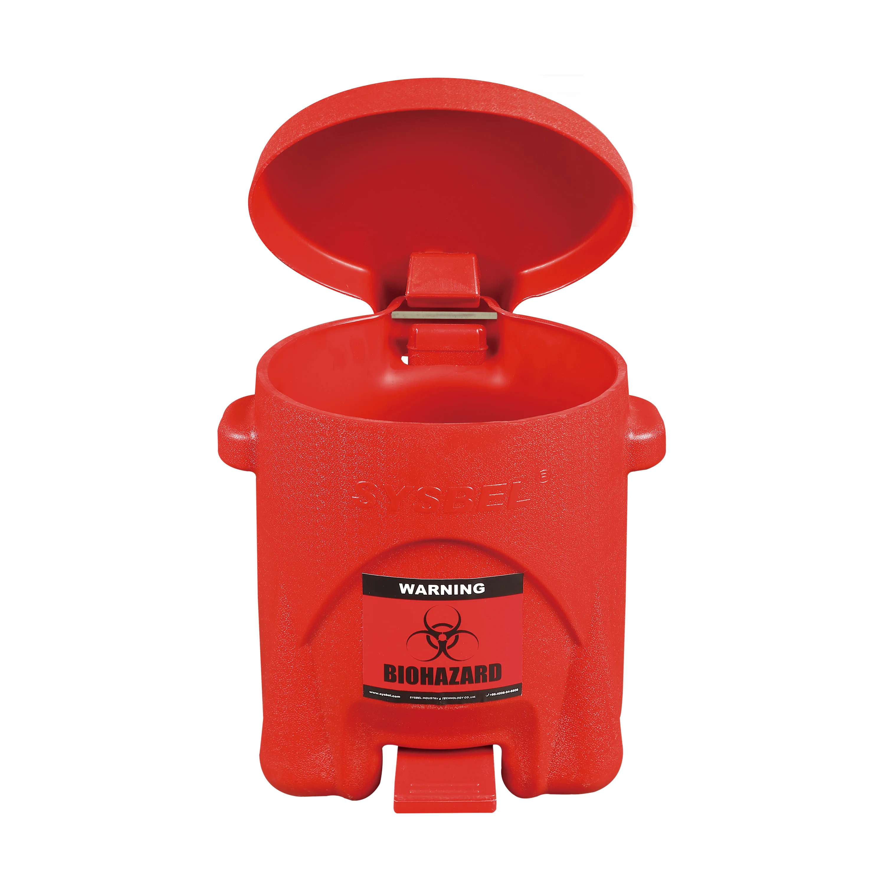 Plastic Medical Pedal Waste Bin  Recycling Container Garbage Bin