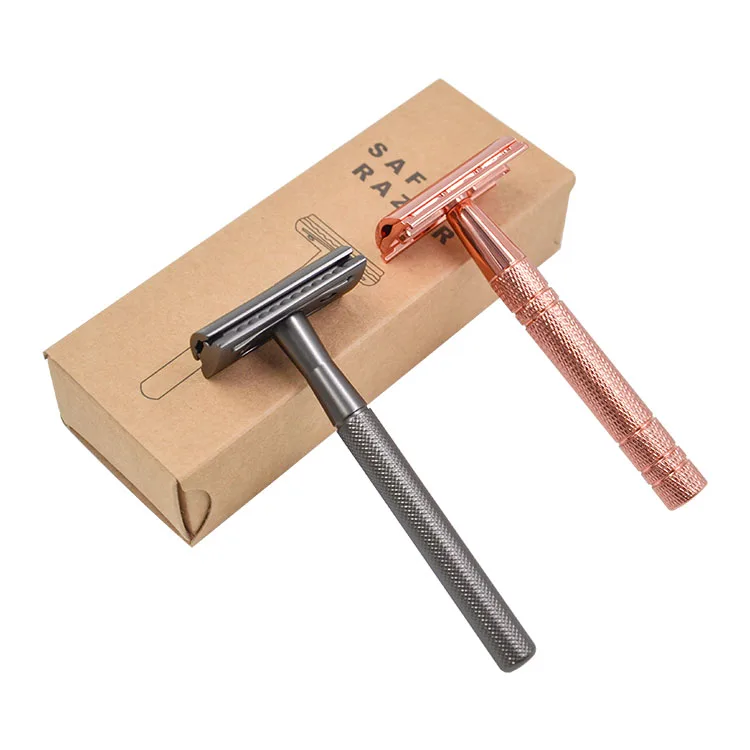 Wholesale Mens Adjustable Double Edge Stainless Steel Shave Safety Razor For Face