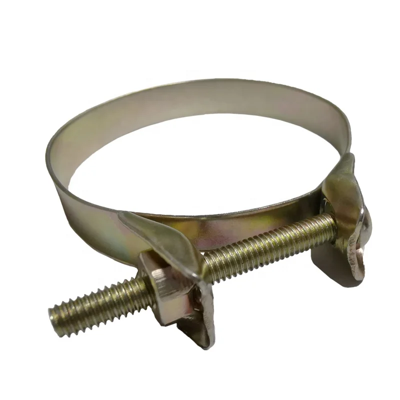 Oval Auto Air Filter Clamps Carburetor Hose Clamp Carb Joint Adjustable Clamp for Vintage Motorcycle