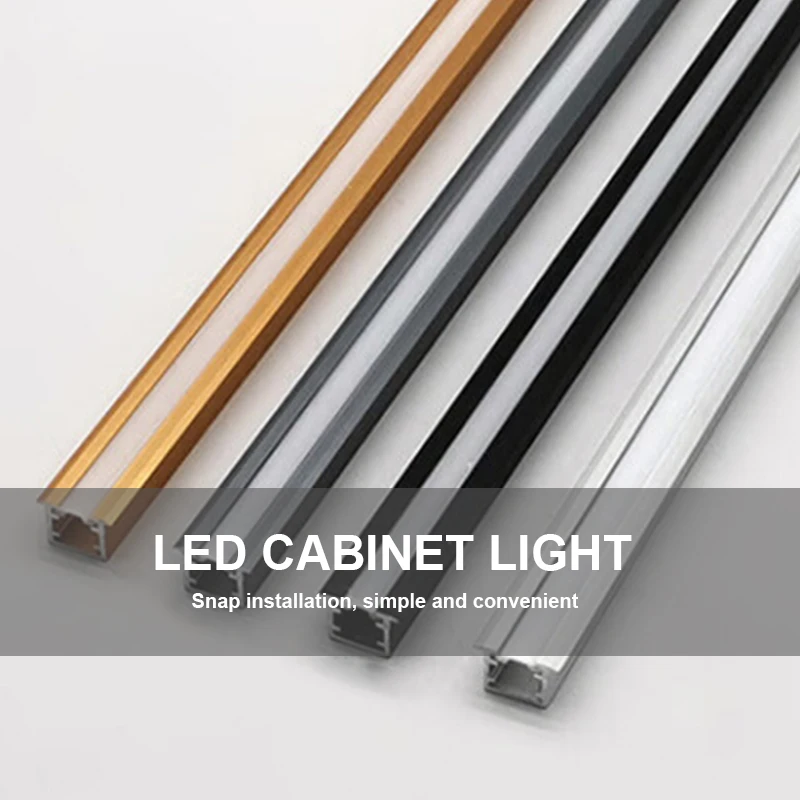 High-intensity Aluminum Lampshade 3w Nickel Surface 24v Spotlight Under Cabinet Bookcase Light With Solderless Cabinet Light