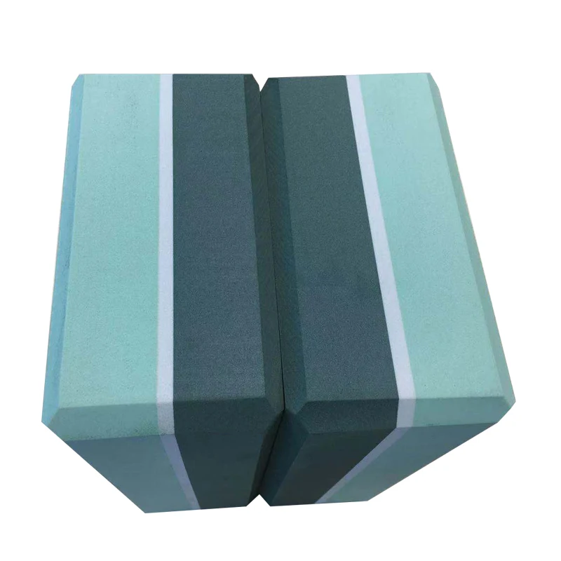 Custom Pair High Density EVA Colour Ladies Yoga Blocks Set